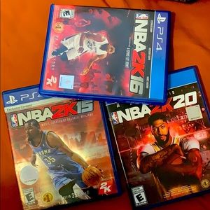 I’m sell ps4 games 2k16 2k15 and 2k20